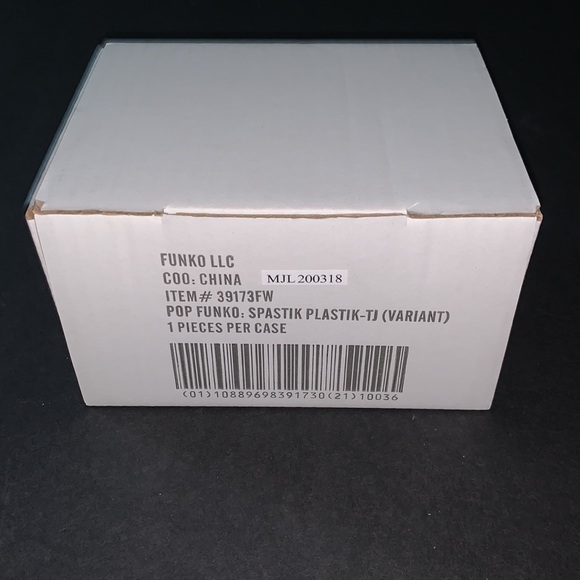 New Vaulted Soldout 2020 Excl Spastik Plastik T.J. Funko Pop $179 Value
